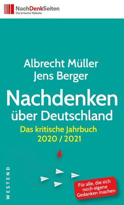 Nachdenken über Deutschland von Berger,  Jens, Müller,  Albrecht