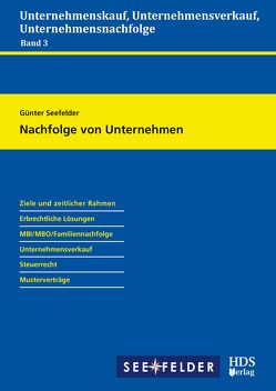 Nachfolge von Unternehmen von Seefelder,  Günter