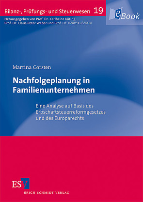 Nachfolgeplanung in Familienunternehmen von Corsten,  Martina