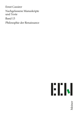 Philosophie der Renaissance von Cassirer,  Ernst, Möckel,  Christian