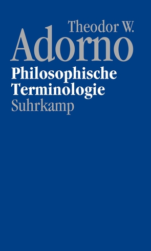 Nachgelassene Schriften. Abteilung IV: Vorlesungen von Adorno,  Theodor W., Lonitz,  Henri, Theodor W. Adorno Archiv