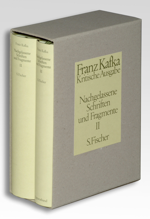 Nachgelassene Schriften und Fragmente II von Kafka,  Franz, Schillemeit,  Jost