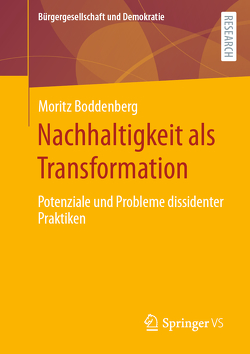 Nachhaltigkeit als Transformation von Boddenberg,  Moritz