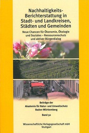 Nachhaltigkeits-Berichterstattung in Stadt- und Landkreisen, Städten und Gemeinden von Blessing,  Karin, Link,  Fritz-Gerhard