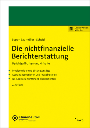 Nachhaltigkeitsberichterstattung von Baumüller,  Josef, Scheid,  Oliver, Sopp,  Karina