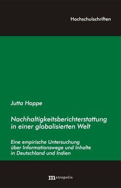 Nachhaltigkeitsberichterstattung in einer globalisierten Welt von Hoppe,  Jutta