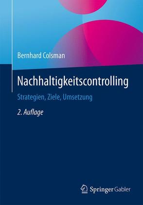 Nachhaltigkeitscontrolling von Colsman,  Bernhard