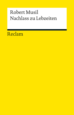 Nachlass zu Lebzeiten von Lönker,  Fred, Musil,  Robert