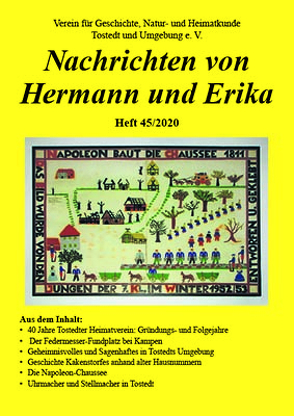 Nachrichten von Hermann und Erika Heft 45/2020 von Verein für Geschichte,  Natur- und Heimatkunde Tostedt und Umgebung e.V.
