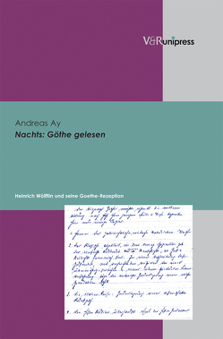 Nachts: Göthe gelesen von Ay,  Andreas