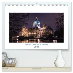 Nachtschwärmer Hannover (hochwertiger Premium Wandkalender 2024 DIN A2 quer), Kunstdruck in Hochglanz von Baumgärtel,  Sven