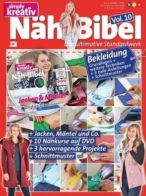 Simply kreativ – Näh-Bibel Volume 10 von bpa media GmbH, Buss,  Oliver