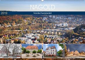 Nagold (Wandkalender 2019 DIN A2 quer) von Erwin Berner,  Adam