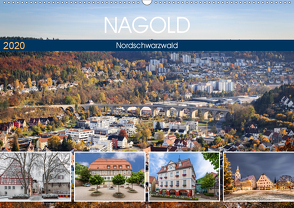 Nagold (Wandkalender 2020 DIN A2 quer) von Erwin Berner,  Adam