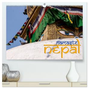 Namaste Nepal (hochwertiger Premium Wandkalender 2024 DIN A2 quer), Kunstdruck in Hochglanz von Pohl,  Gerald