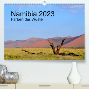 Namibia 2023 Farben der Wüste (Premium, hochwertiger DIN A2 Wandkalender 2023, Kunstdruck in Hochglanz) von Schellnegger,  Iwona