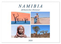 Namibia, afrikanisches Abenteuer (Wandkalender 2024 DIN A2 quer), CALVENDO Monatskalender von Kruse,  Joana
