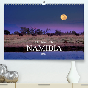 NAMIBIA Christian Heeb (Premium, hochwertiger DIN A2 Wandkalender 2023, Kunstdruck in Hochglanz) von Heeb,  Christian