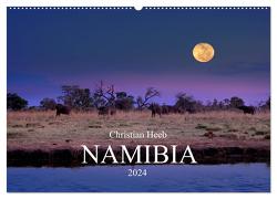 NAMIBIA Christian Heeb (Wandkalender 2024 DIN A2 quer), CALVENDO Monatskalender von Heeb,  Christian