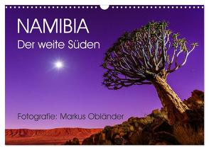 Namibia – Der weite Süden (Wandkalender 2024 DIN A3 quer), CALVENDO Monatskalender von Obländer,  Markus