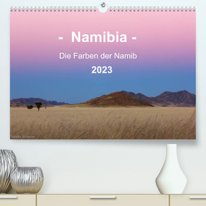 Namibia – Die Farben der Namib (Premium, hochwertiger DIN A2 Wandkalender 2023, Kunstdruck in Hochglanz) von Schaenzer,  Sandra