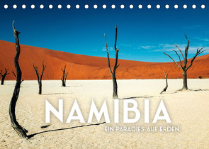 Namibia – Ein Paradies auf Erden. (Tischkalender 2023 DIN A5 quer) von SF