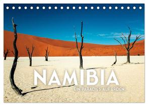 Namibia – Ein Paradies auf Erden. (Tischkalender 2024 DIN A5 quer), CALVENDO Monatskalender von SF,  SF