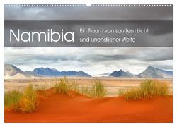 Namibia: Ein Traum von sanftem Licht und unendlicher Weite (Wandkalender 2024 DIN A2 quer), CALVENDO Monatskalender von Pichler,  Simon