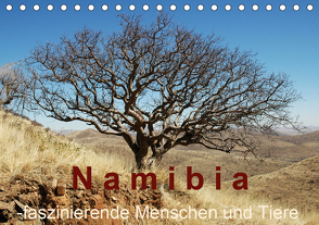 Namibia – faszinierende Menschen und Tiere (Tischkalender 2021 DIN A5 quer) von Dürr,  Brigitte