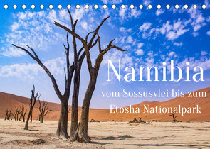 Namibia – Vom Sossusvlei bis zum Etosha Nationalpark (Tischkalender 2022 DIN A5 quer) von Inxtagenumdiewelt