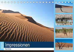 Namibia Impressionen (Tischkalender 2023 DIN A5 quer) von Reuke,  Sabine
