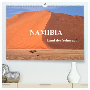 Namibia-Land der Sehnsucht (hochwertiger Premium Wandkalender 2024 DIN A2 quer), Kunstdruck in Hochglanz von Heeb,  Christian