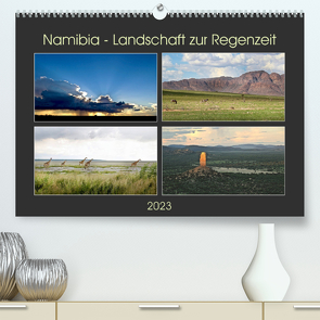 Namibia – Landschaft zur Regenzeit (Premium, hochwertiger DIN A2 Wandkalender 2023, Kunstdruck in Hochglanz) von Hamburg, Mirko Weigt,  ©