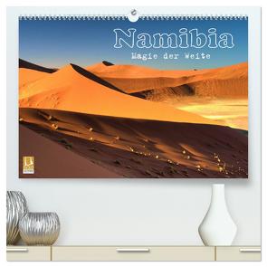 Namibia – Magie der Weite (hochwertiger Premium Wandkalender 2024 DIN A2 quer), Kunstdruck in Hochglanz von Stamm,  Dirk