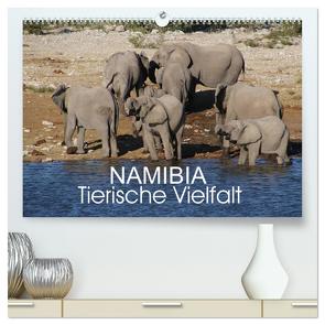 Namibia – Tierische Vielfalt (hochwertiger Premium Wandkalender 2024 DIN A2 quer), Kunstdruck in Hochglanz von Morper,  Thomas