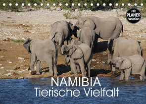 Namibia – Tierische Vielfalt (Planer) (Tischkalender 2022 DIN A5 quer) von Morper,  Thomas