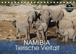 Namibia – Tierische Vielfalt (Planer) (Tischkalender 2023 DIN A5 quer) von Morper,  Thomas