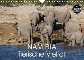 Namibia – Tierische Vielfalt (Planer) (Wandkalender 2018 DIN A4 quer) von Morper,  Thomas