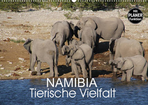 Namibia – Tierische Vielfalt (Planer) (Wandkalender 2023 DIN A2 quer) von Morper,  Thomas