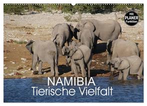 Namibia – Tierische Vielfalt (Planer) (Wandkalender 2024 DIN A2 quer), CALVENDO Monatskalender von Morper,  Thomas