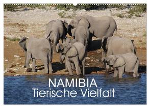 Namibia – Tierische Vielfalt (Wandkalender 2024 DIN A2 quer), CALVENDO Monatskalender von Morper,  Thomas