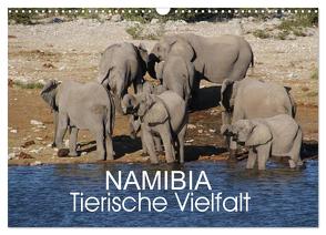 Namibia – Tierische Vielfalt (Wandkalender 2024 DIN A3 quer), CALVENDO Monatskalender von Morper,  Thomas