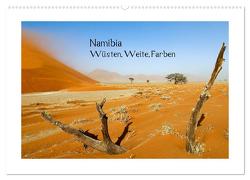 Namibia – Wüsten, Weite, Farben (Wandkalender 2024 DIN A2 quer), CALVENDO Monatskalender von Kärcher,  Britta