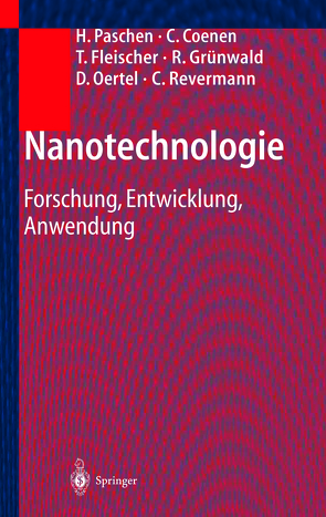Nanotechnologie von Coenen,  C., Fleischer,  T., Grünwald,  R., Oertel,  D., Paschen,  H., Revermann,  C.