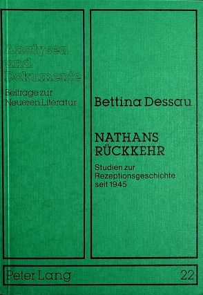 Nathans Rückkehr von Dessau,  Bettina
