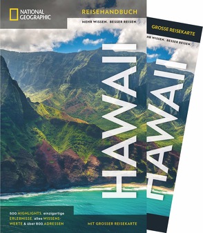 NATIONAL GEOGRAPHIC Reisehandbuch Hawaii mit Maxi-Faltkarte von Rheker-Weigt,  Sabine