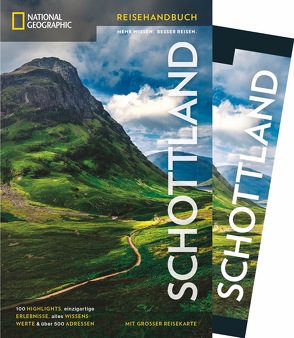 NATIONAL GEOGRAPHIC Reisehandbuch Schottland mit Maxi-Faltkarte von McKelvie,  Robin & Jenny