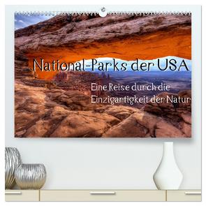 National-Parks der USA (hochwertiger Premium Wandkalender 2024 DIN A2 quer), Kunstdruck in Hochglanz von Klinder,  Thomas