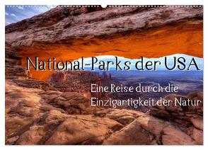 National-Parks der USA (Wandkalender 2024 DIN A2 quer), CALVENDO Monatskalender von Klinder,  Thomas