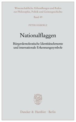 Nationalflaggen. von Häberle,  Peter